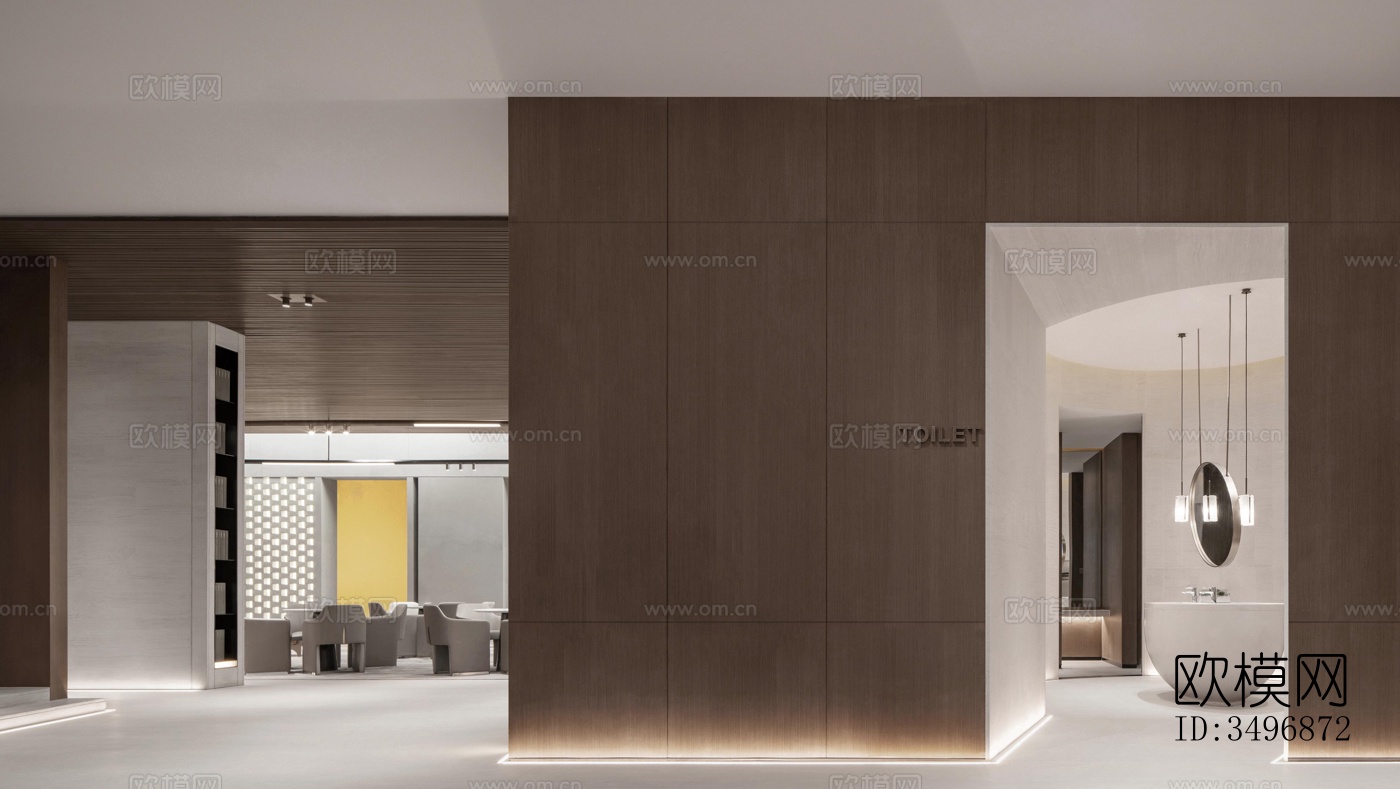 现代售楼处效果图下载（渲染图16）