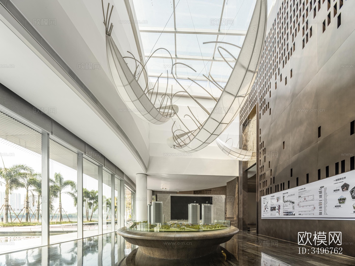 现代售楼处效果图下载（渲染图15）