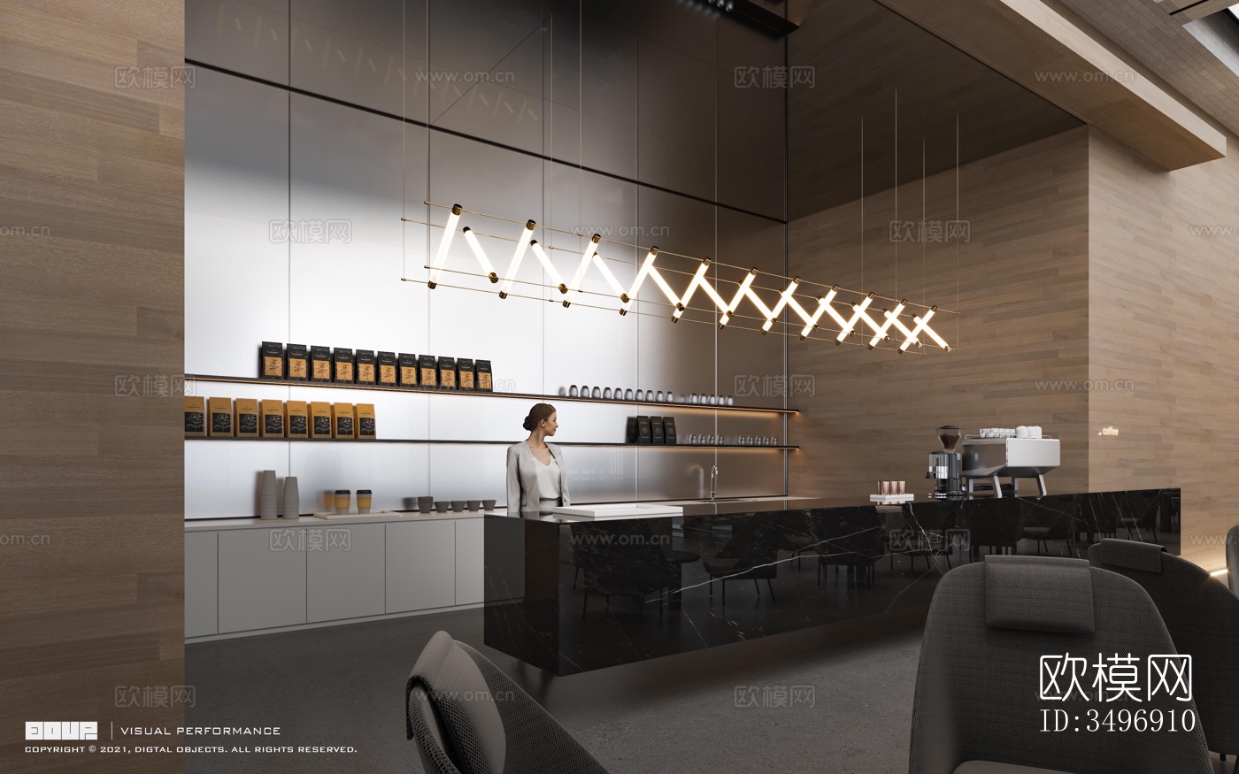 现代售楼处效果图下载（渲染图13）