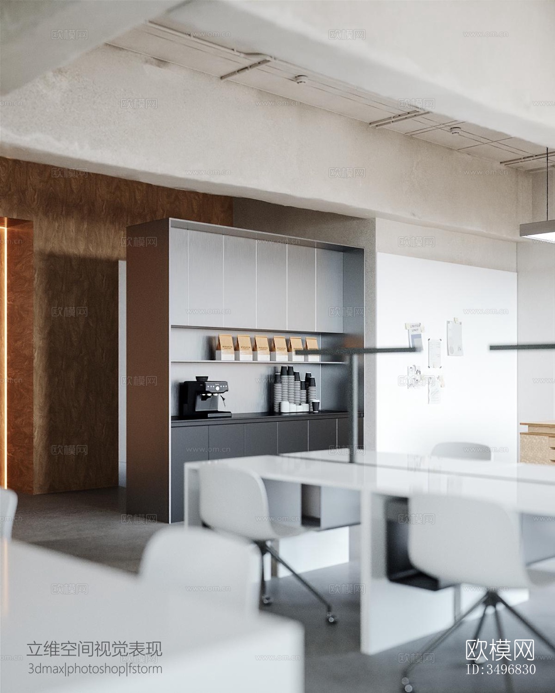 现代售楼处效果图下载（渲染图12）