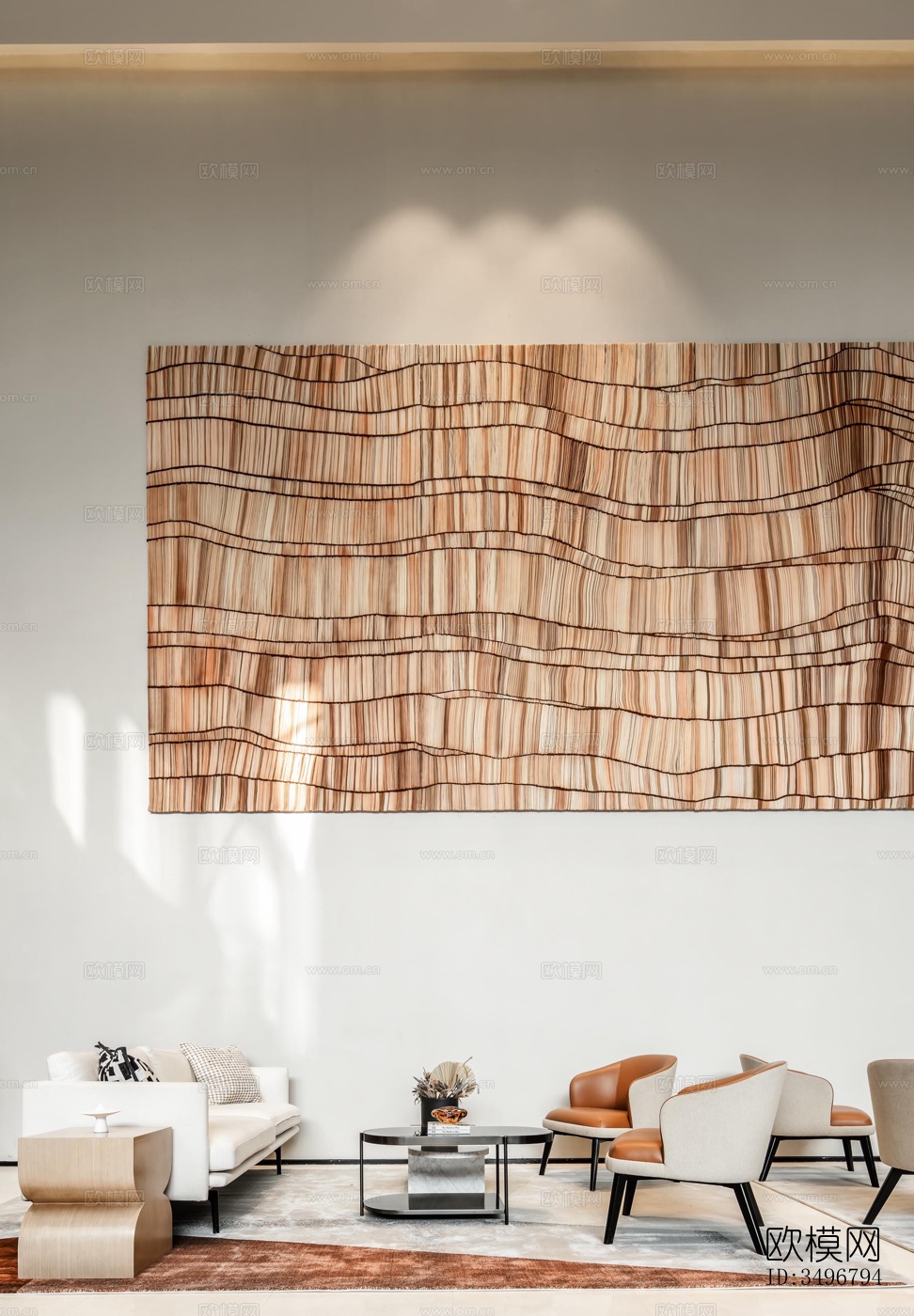 现代售楼处效果图下载（渲染图6）