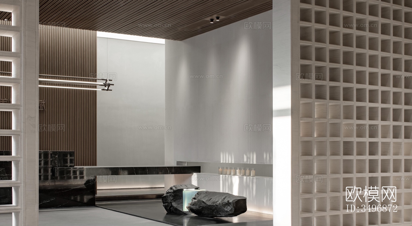 现代售楼处效果图下载（渲染图18）