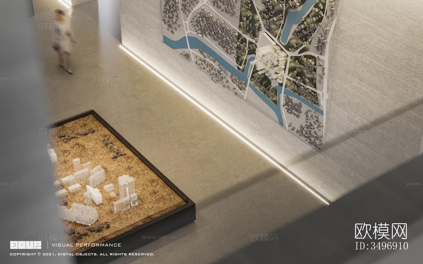 现代售楼处效果图下载（渲染图10）