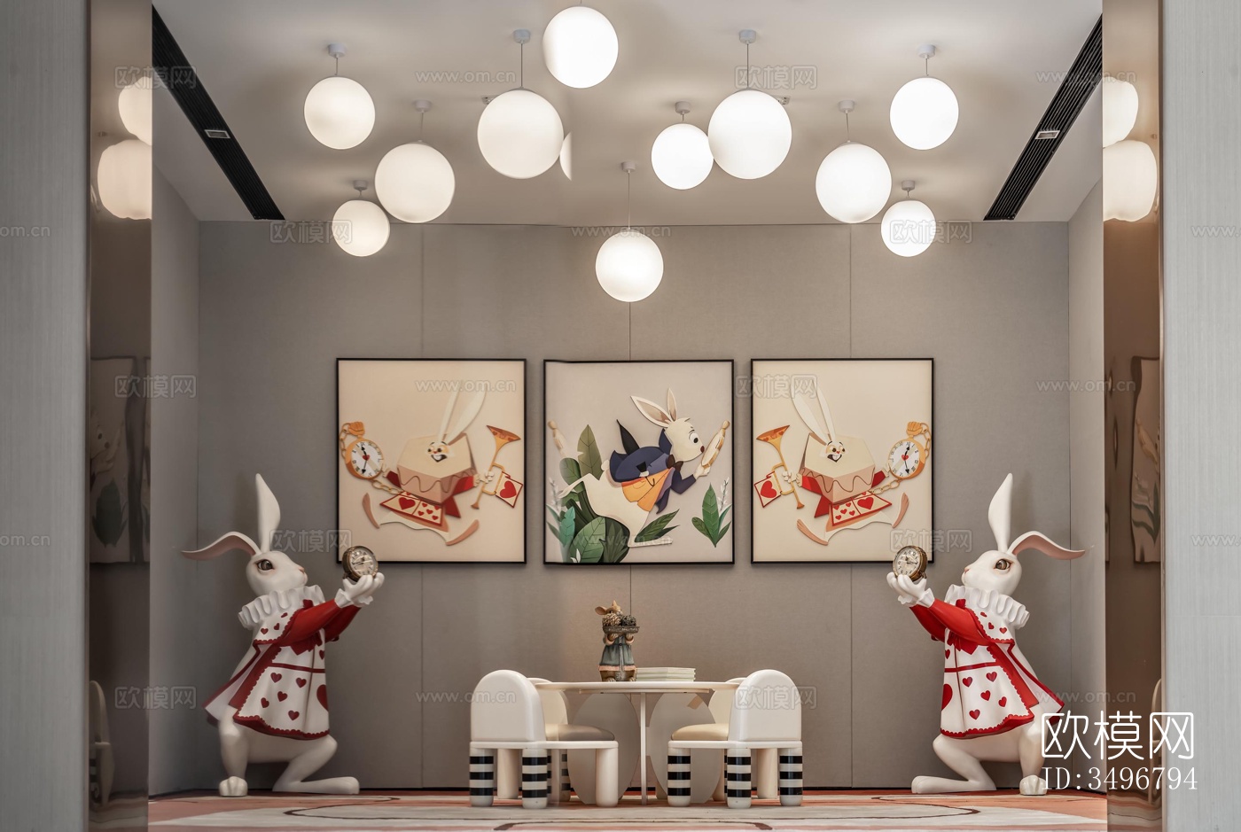 现代售楼处效果图下载（渲染图15）