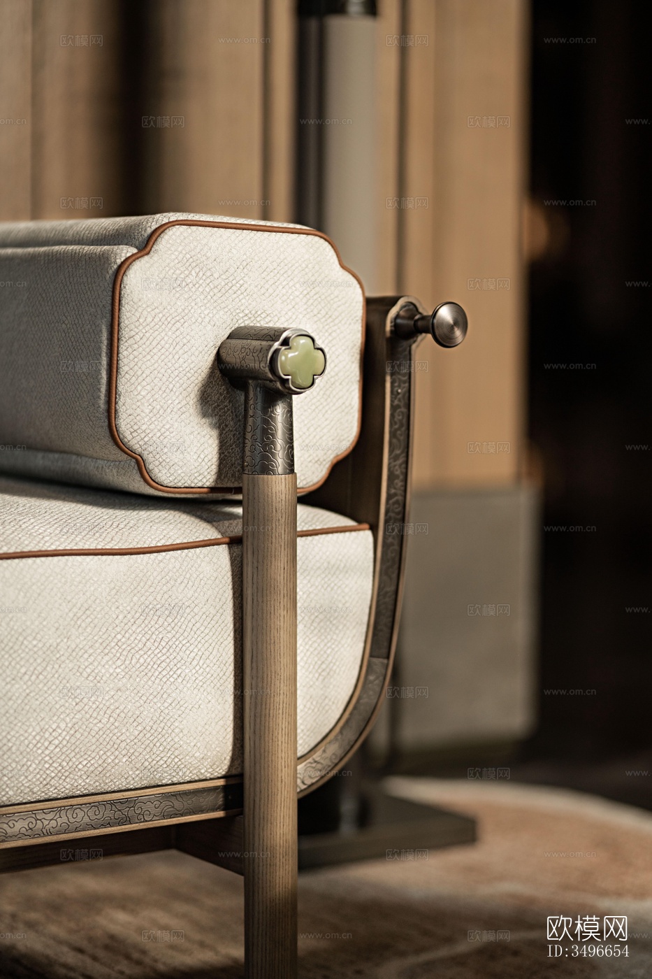 新中式售楼处效果图下载（渲染图11）