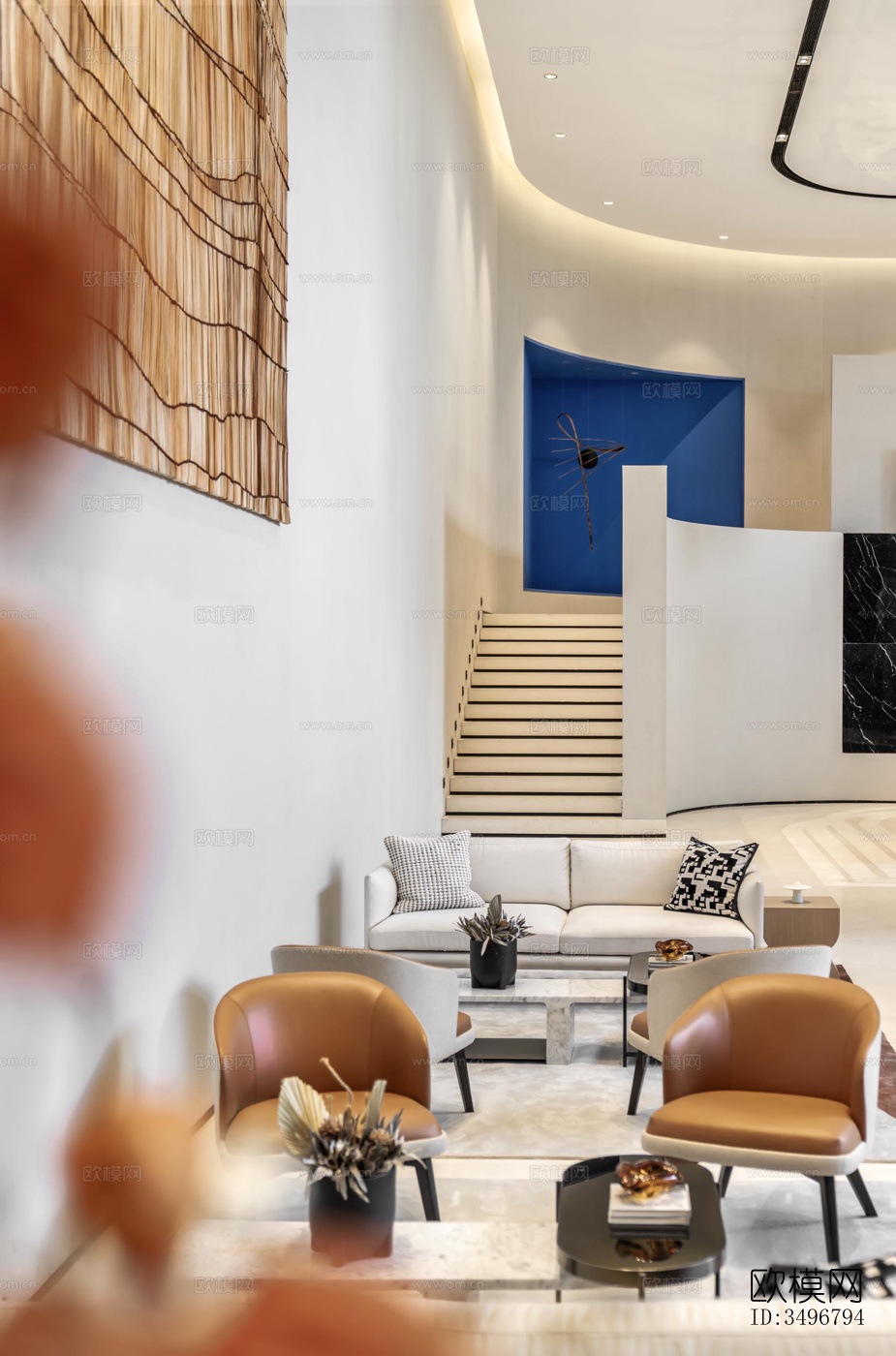 现代售楼处效果图下载（渲染图8）