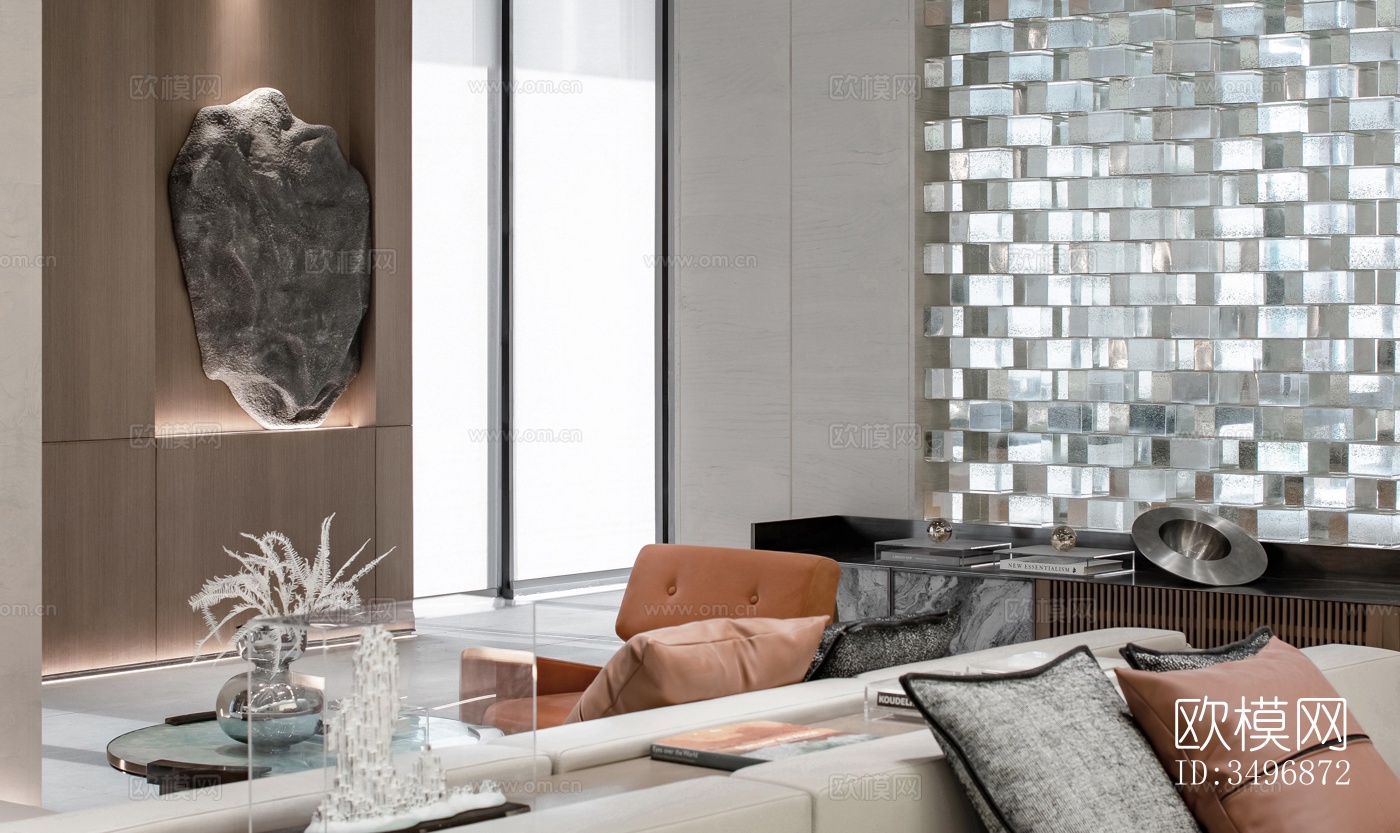 现代售楼处效果图下载（渲染图5）