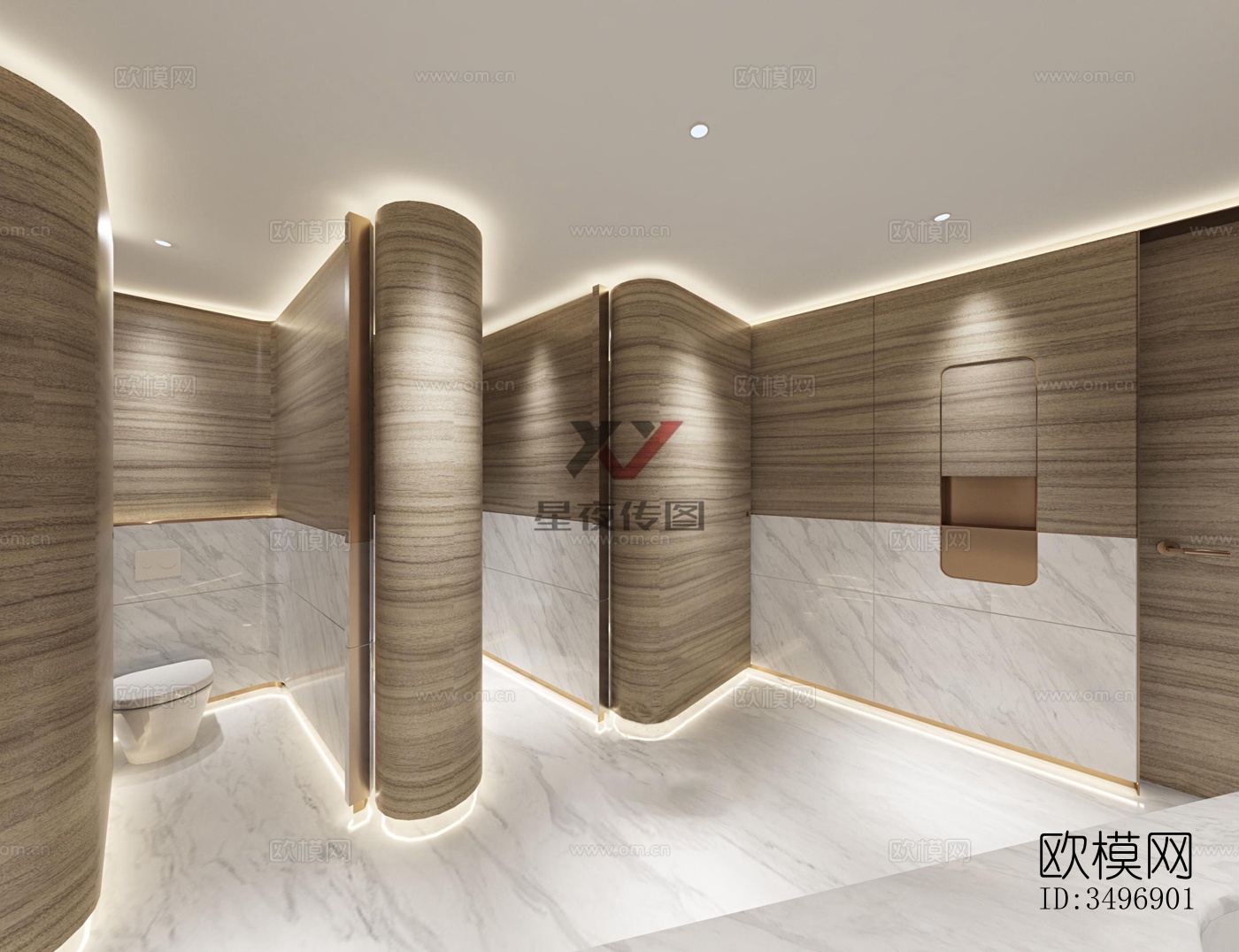 现代售楼处效果图下载（渲染图6）