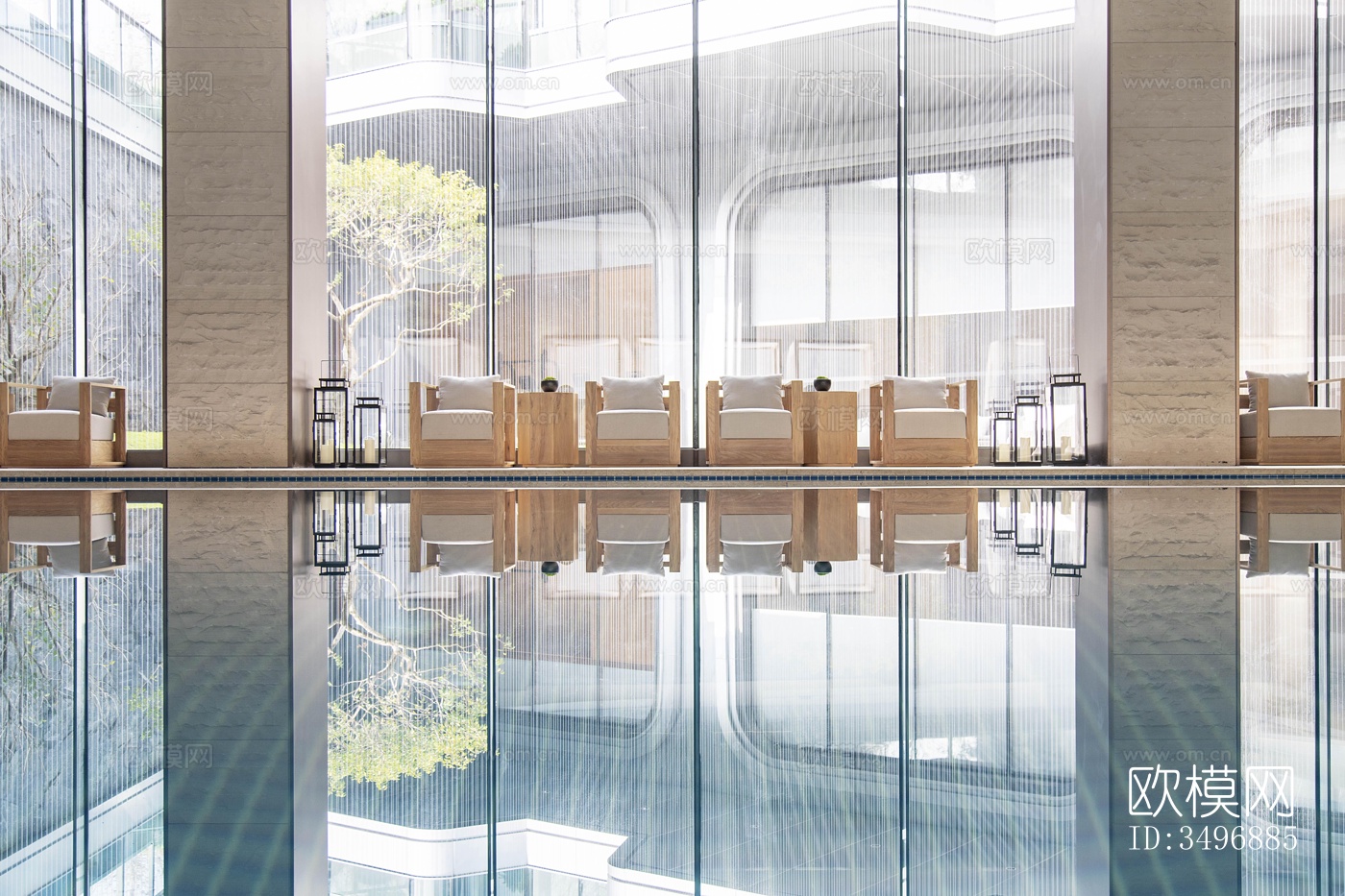 现代售楼处效果图下载（渲染图11）