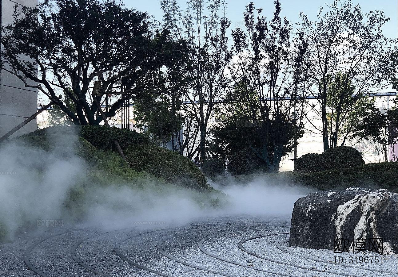 新中式售楼处效果图下载（渲染图17）