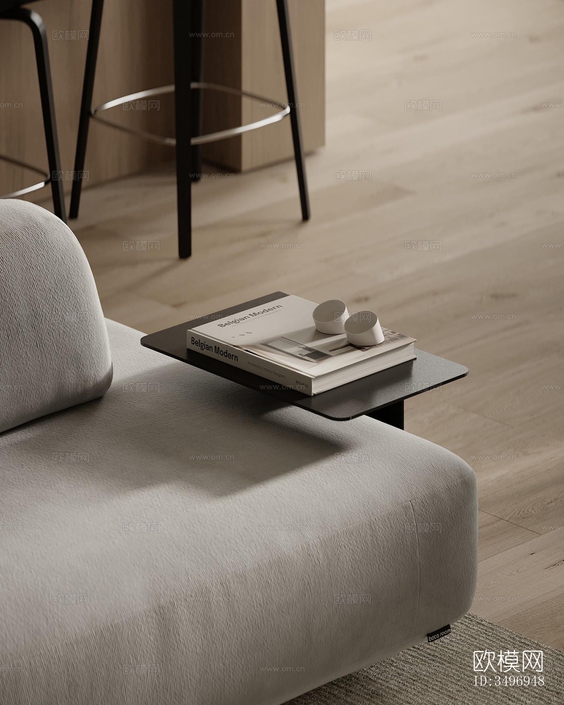 现代大平层效果图下载（渲染图17）