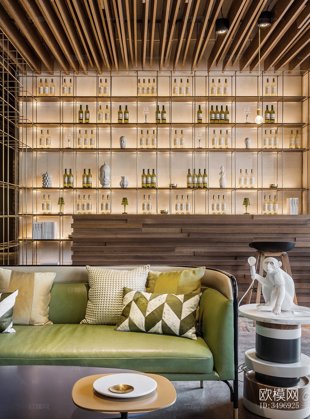 现代售楼处效果图下载（渲染图2）