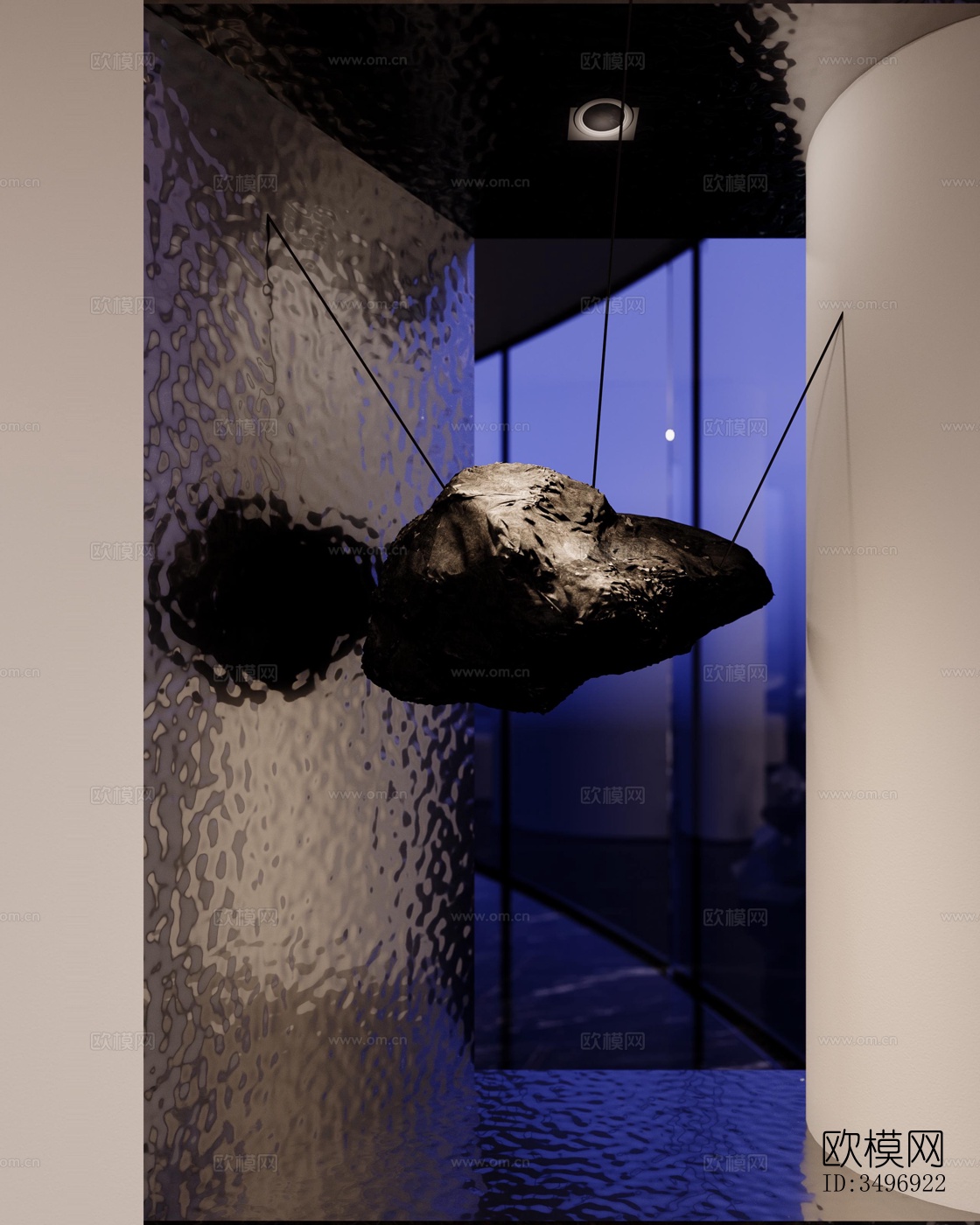 现代售楼处效果图下载（渲染图6）