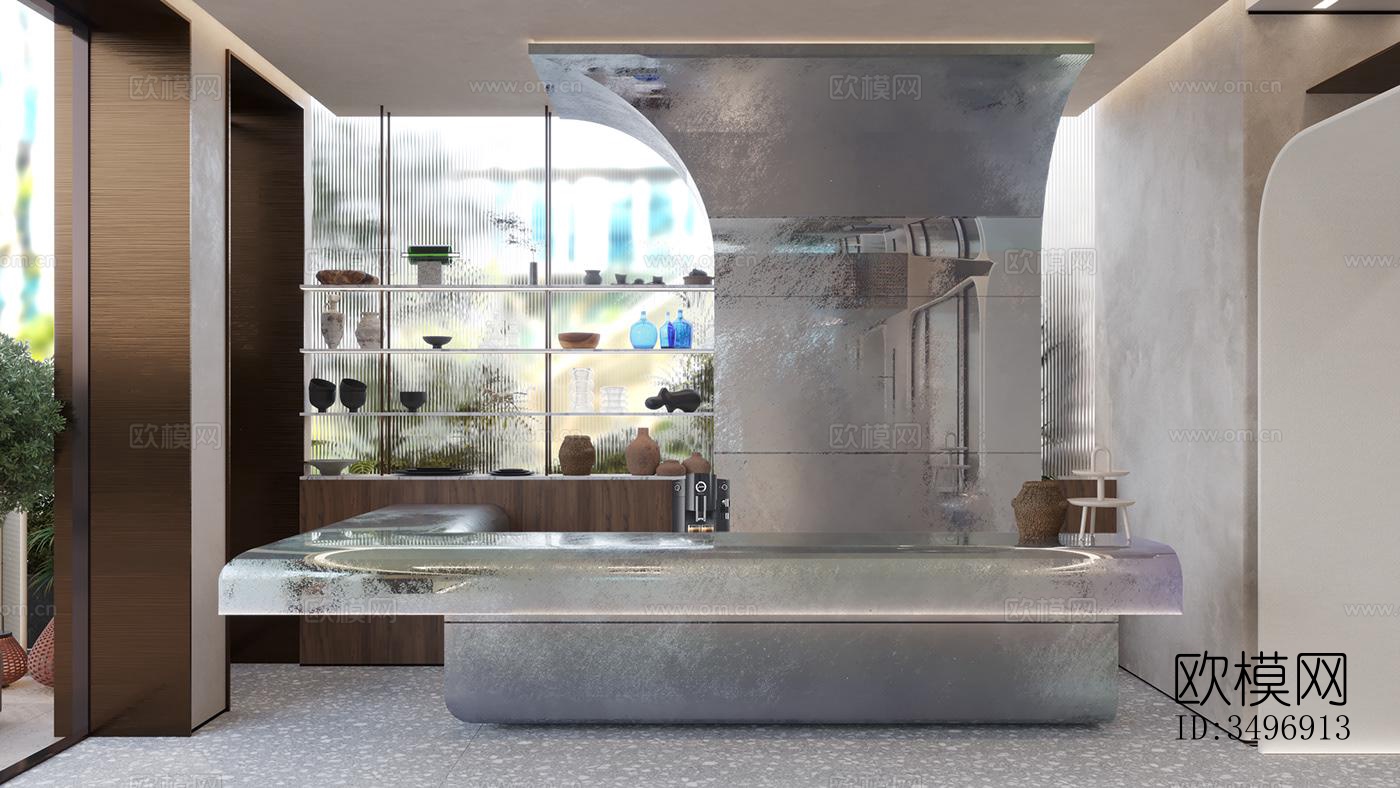 现代售楼处效果图下载（渲染图11）