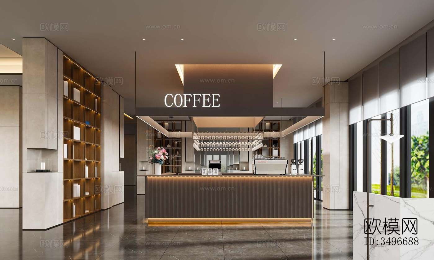 新中式售楼处效果图下载（渲染图8）