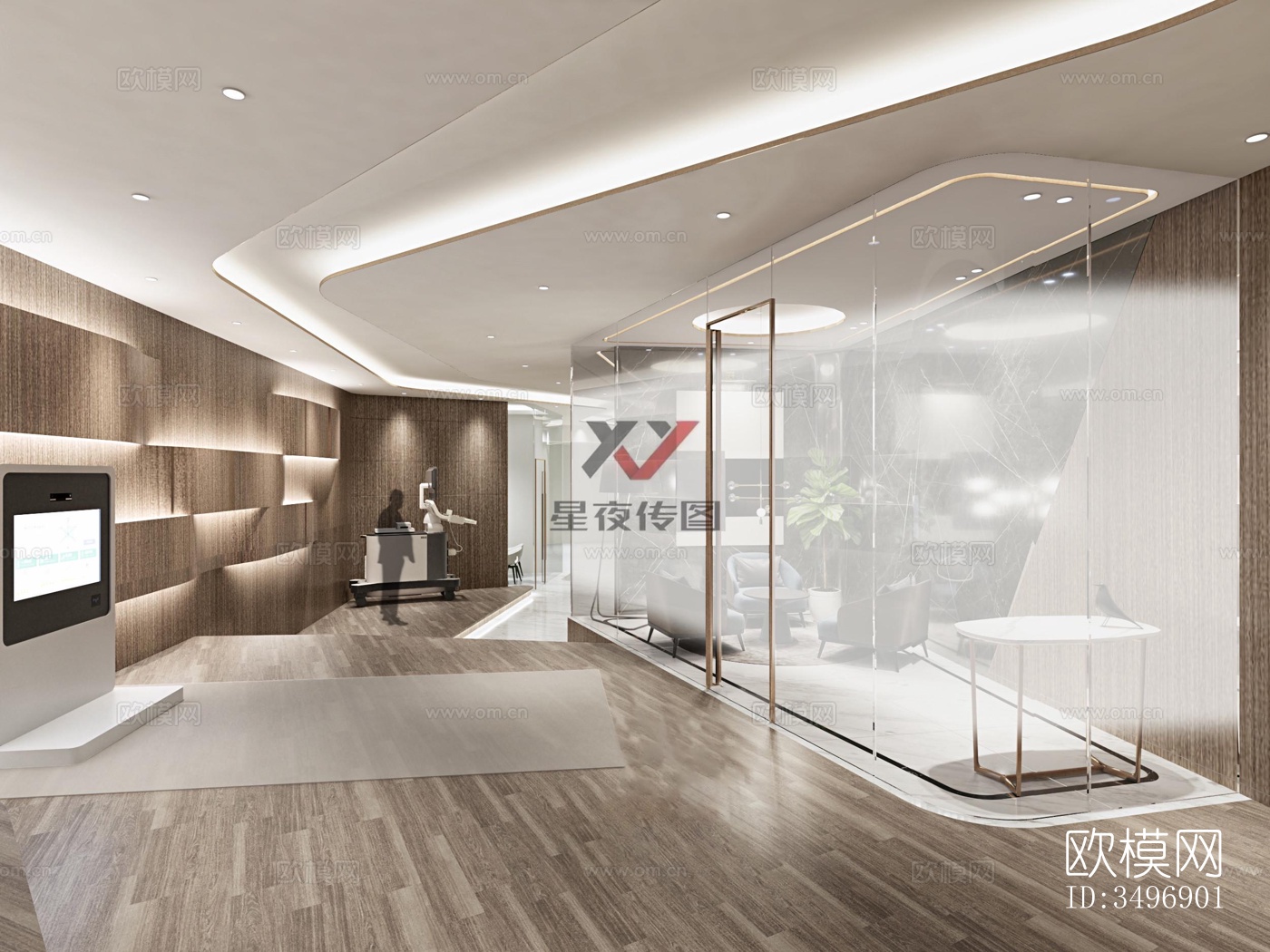 现代售楼处效果图下载（渲染图8）