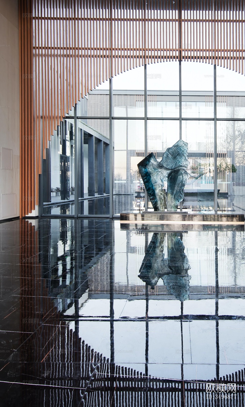 现代售楼处效果图下载（渲染图10）