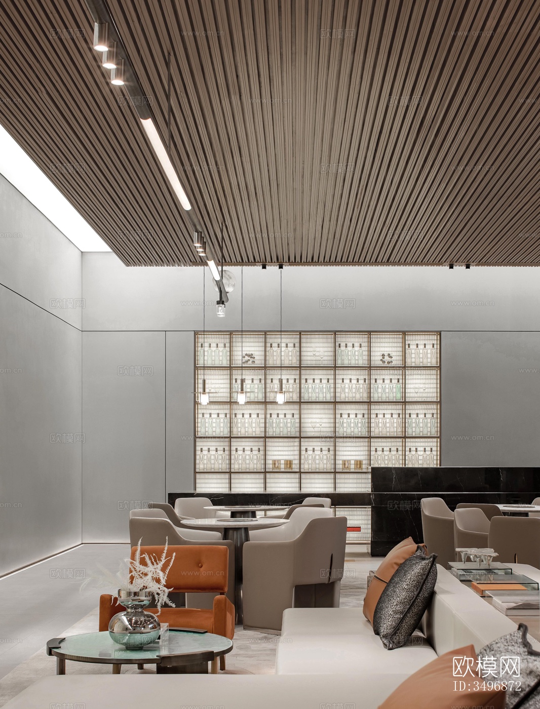 现代售楼处效果图下载（渲染图9）