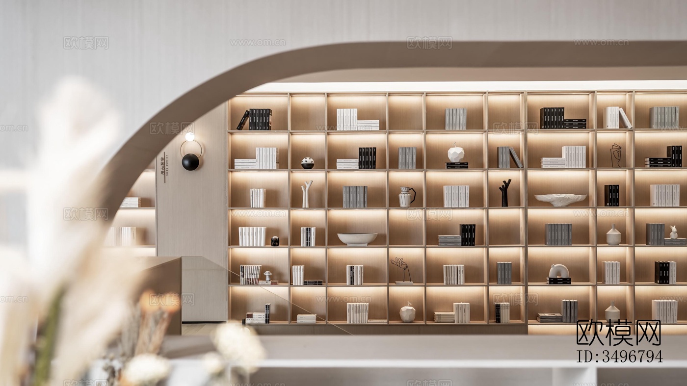 现代售楼处效果图下载（渲染图13）