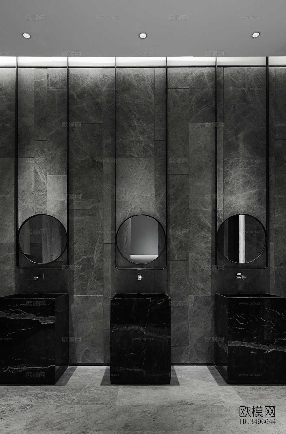 新中式售楼处效果图下载（渲染图8）