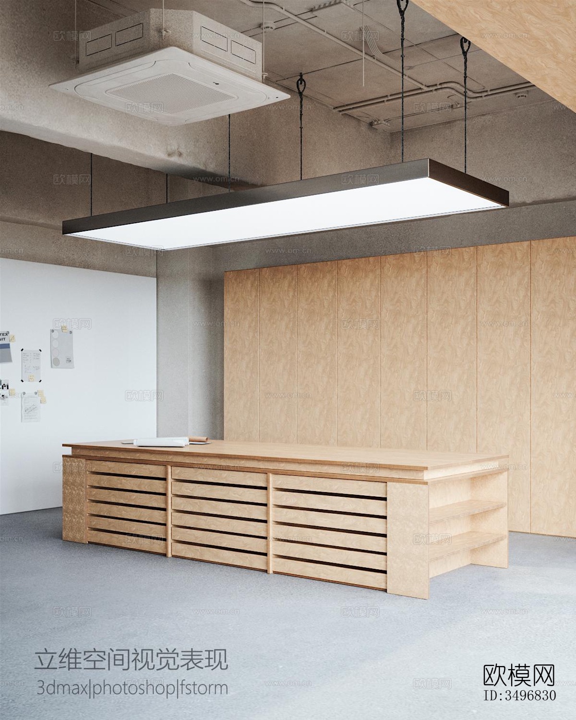 现代售楼处效果图下载（渲染图11）