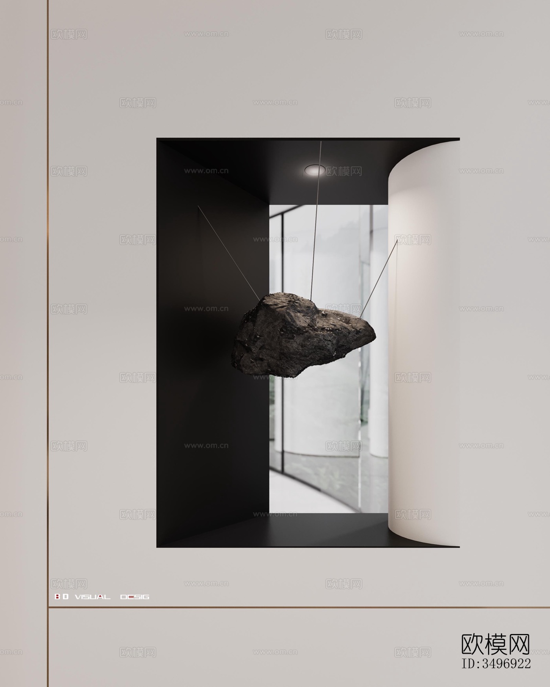 现代售楼处效果图下载（渲染图7）