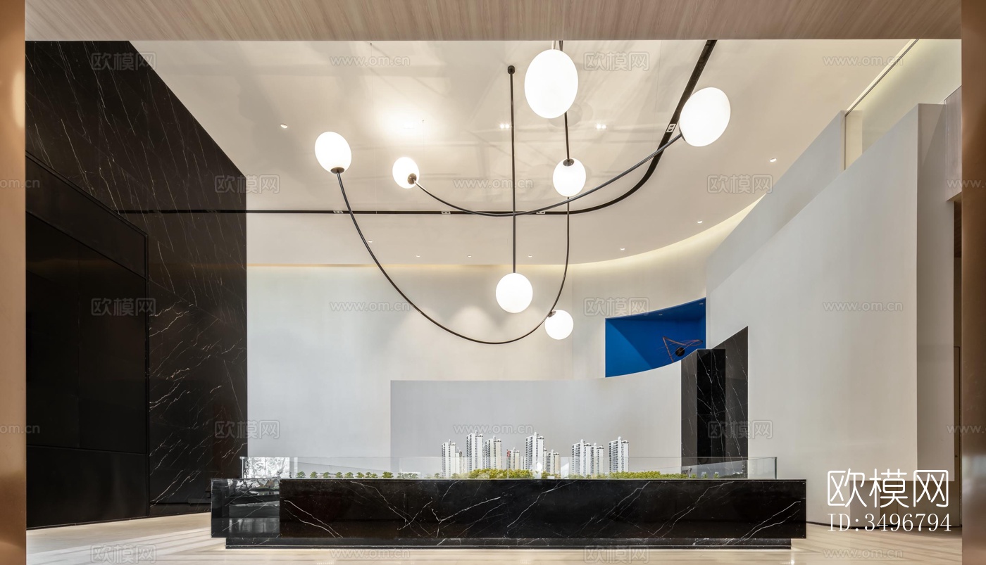 现代售楼处效果图下载（渲染图18）