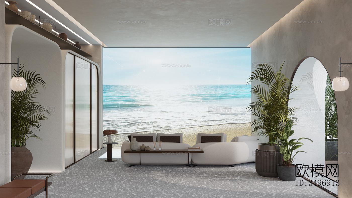 现代售楼处效果图下载（渲染图10）