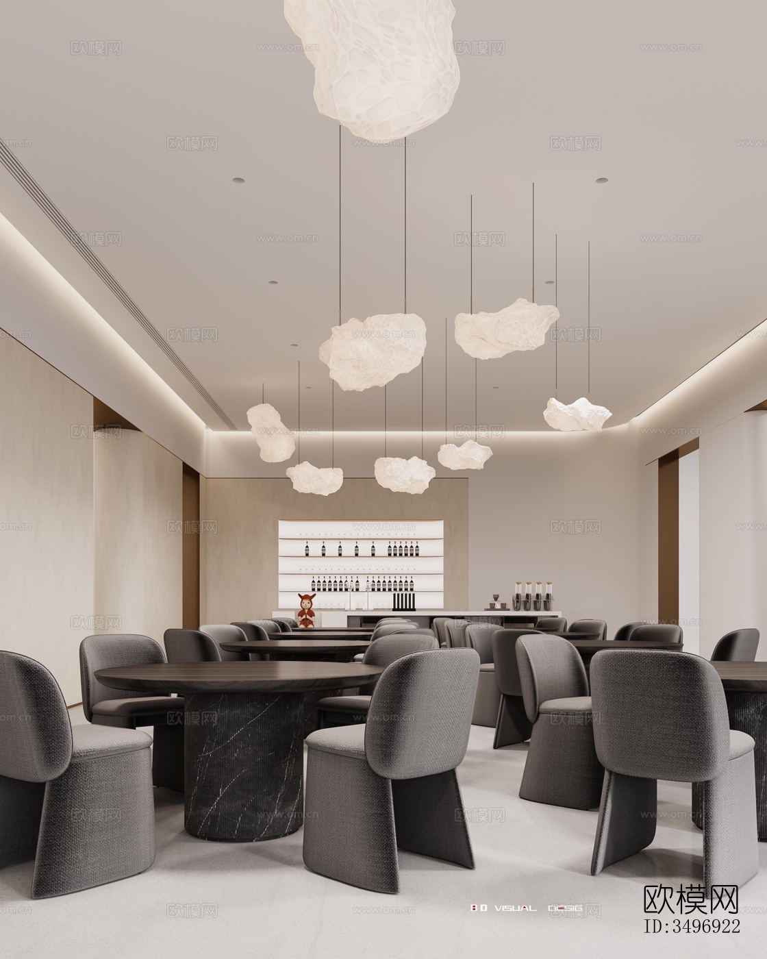 现代售楼处效果图下载（渲染图10）