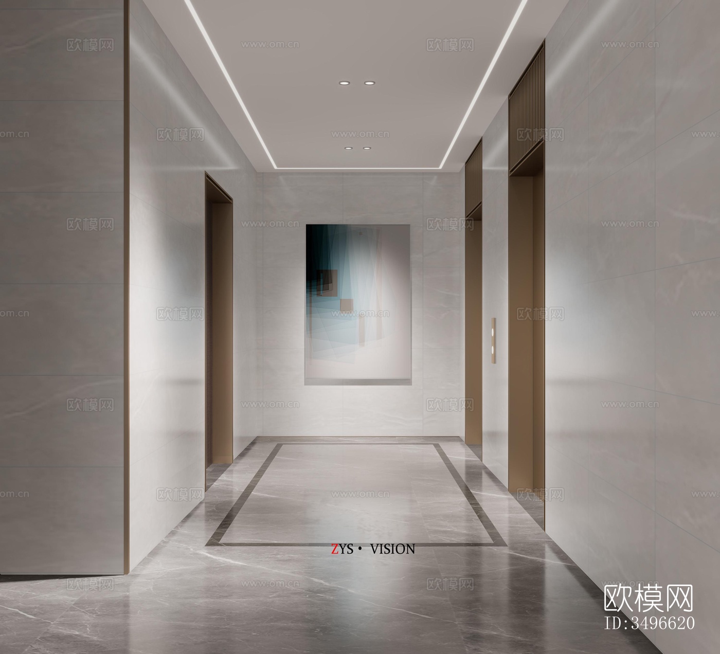 新中式售楼处效果图下载（渲染图11）