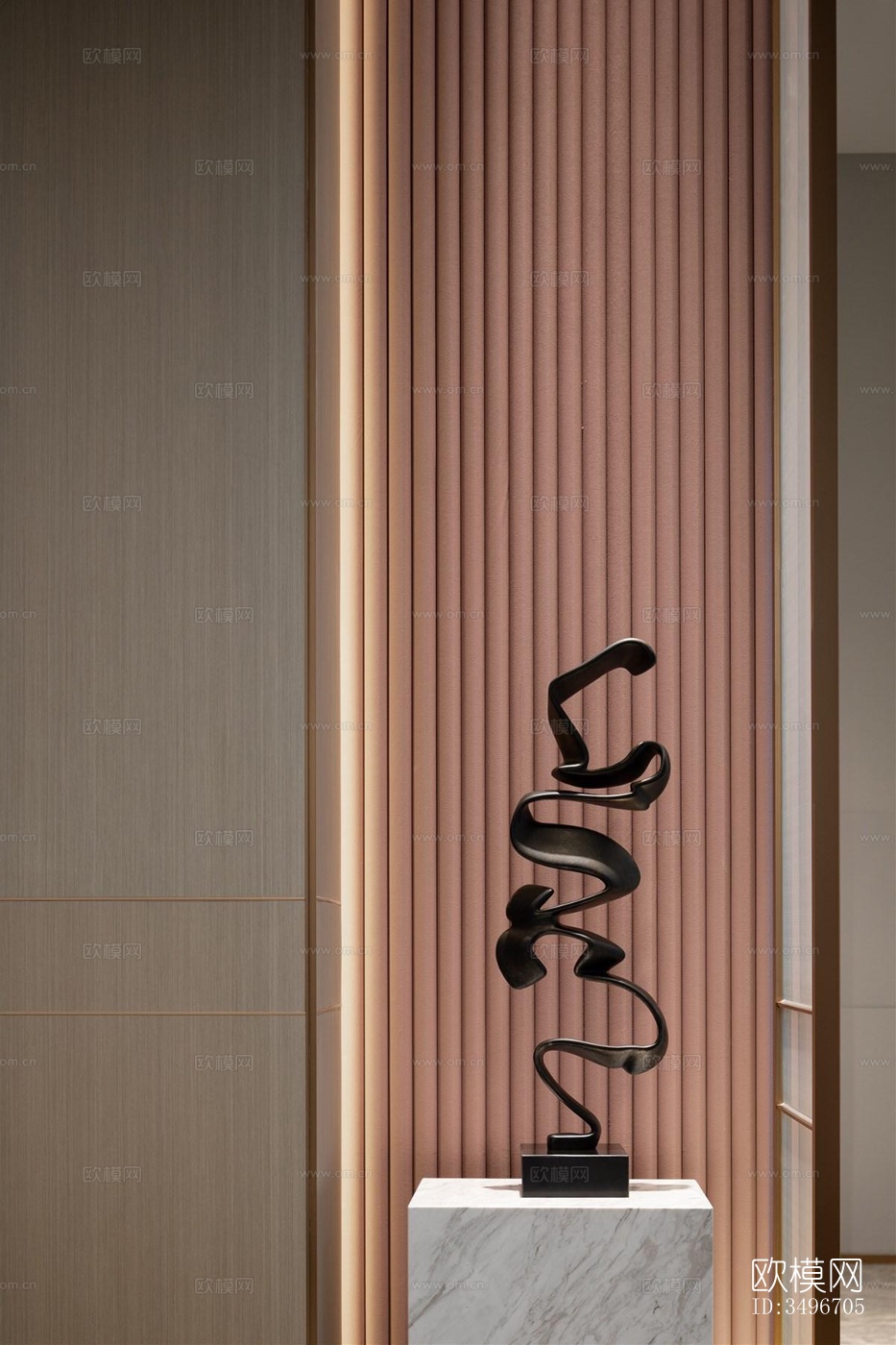 新中式售楼处效果图下载（渲染图9）