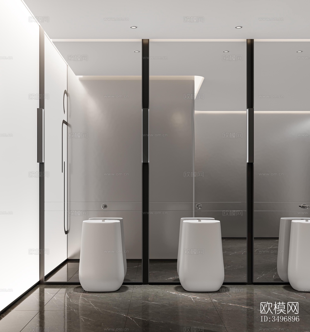 现代售楼处效果图下载（渲染图9）