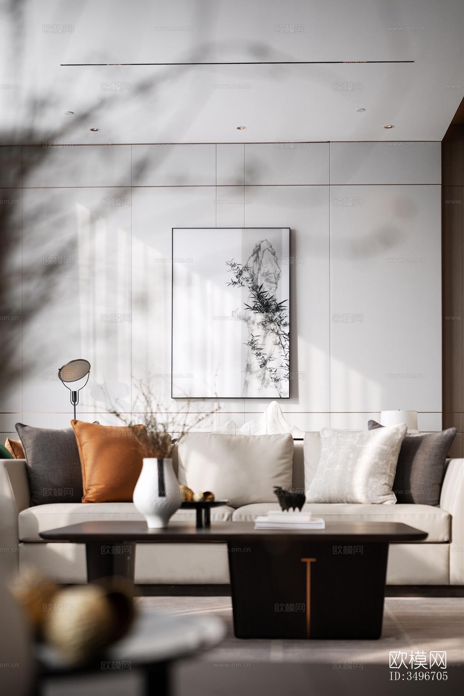 新中式售楼处效果图下载（渲染图20）