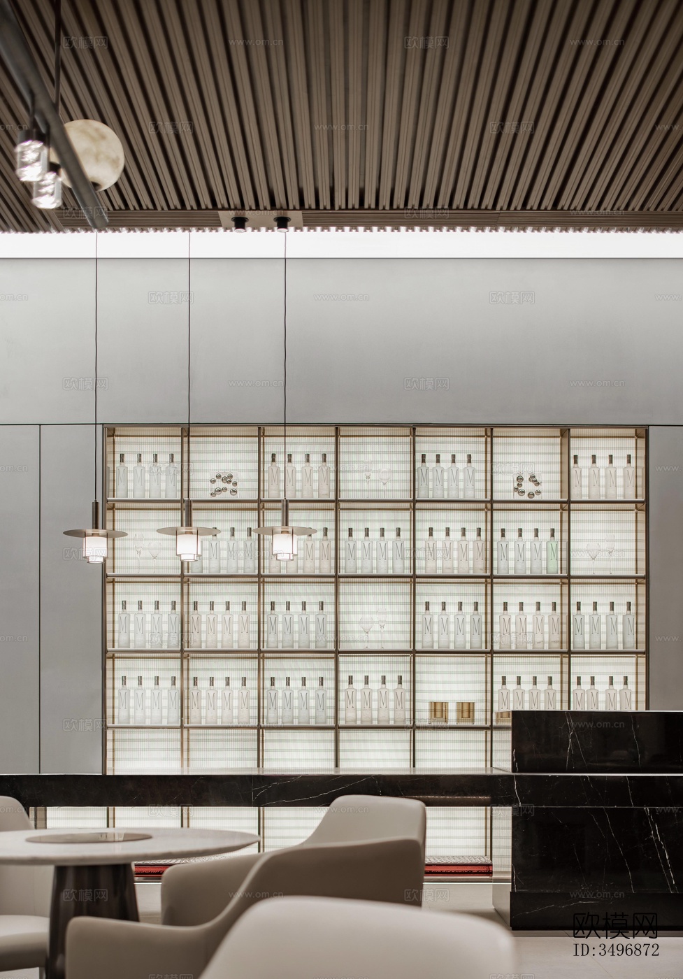 现代售楼处效果图下载（渲染图11）