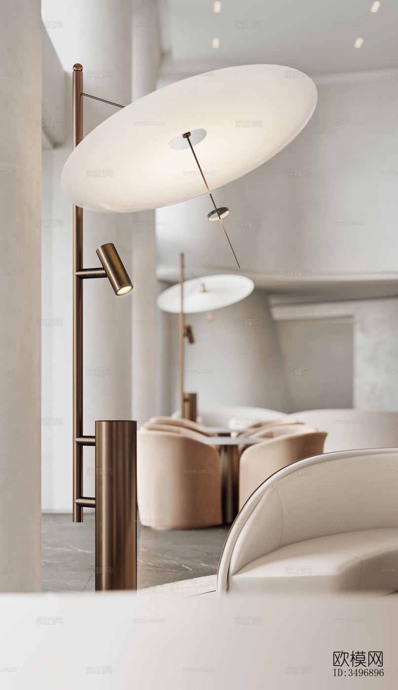 现代售楼处效果图下载（渲染图11）