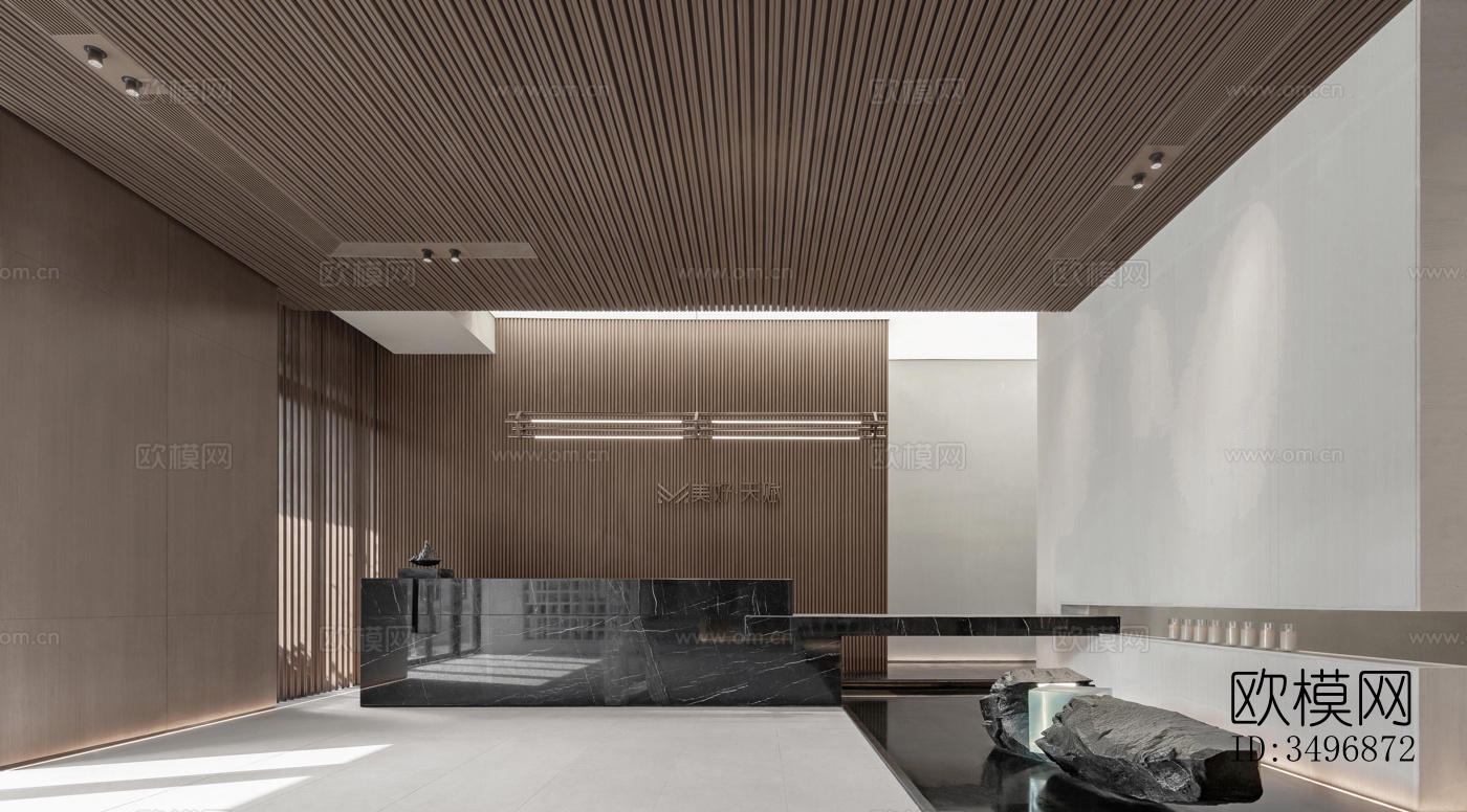 现代售楼处效果图下载（渲染图17）