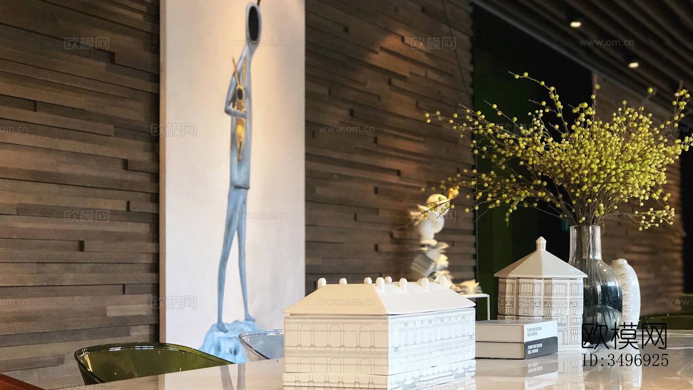 现代售楼处效果图下载（渲染图6）