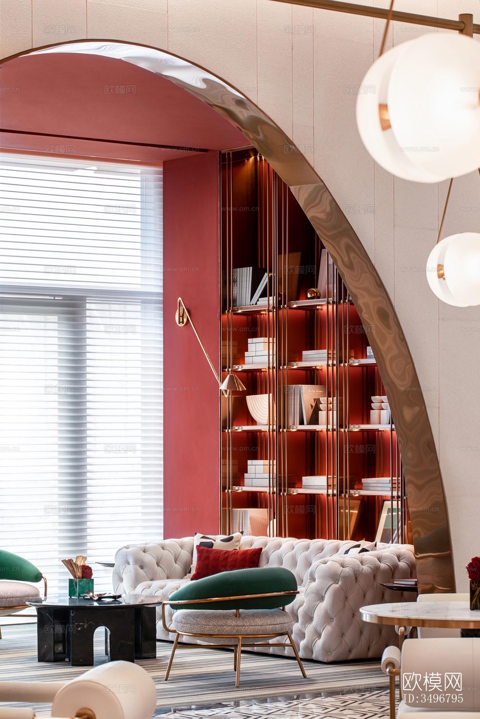 现代售楼处效果图下载（渲染图13）