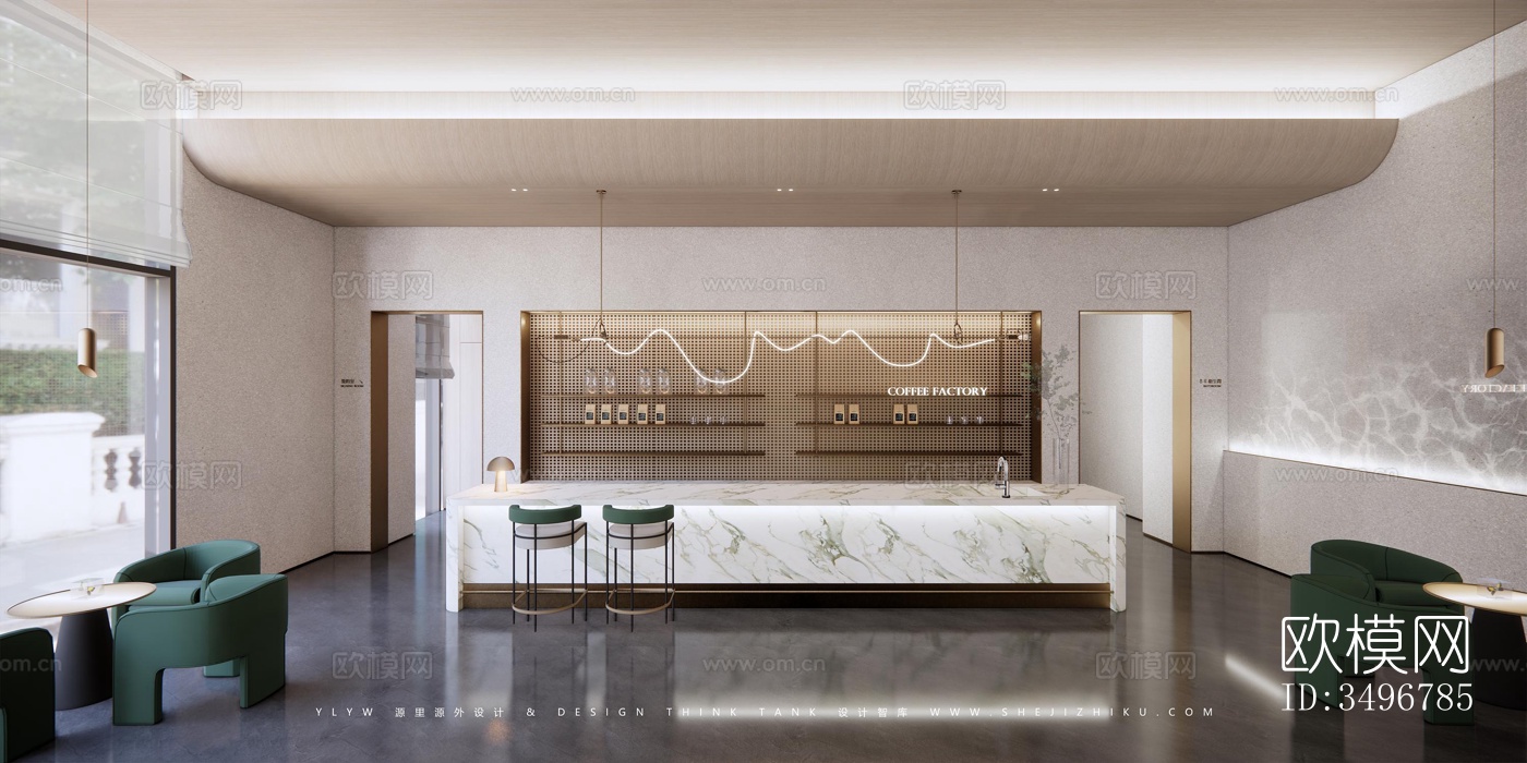 现代售楼处效果图下载（渲染图8）