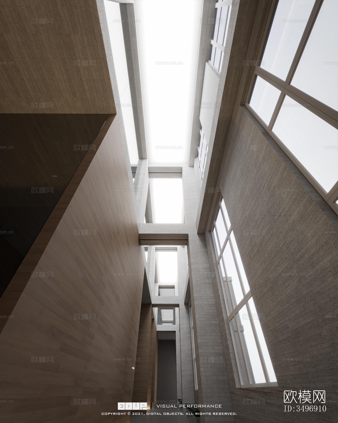 现代售楼处效果图下载（渲染图7）