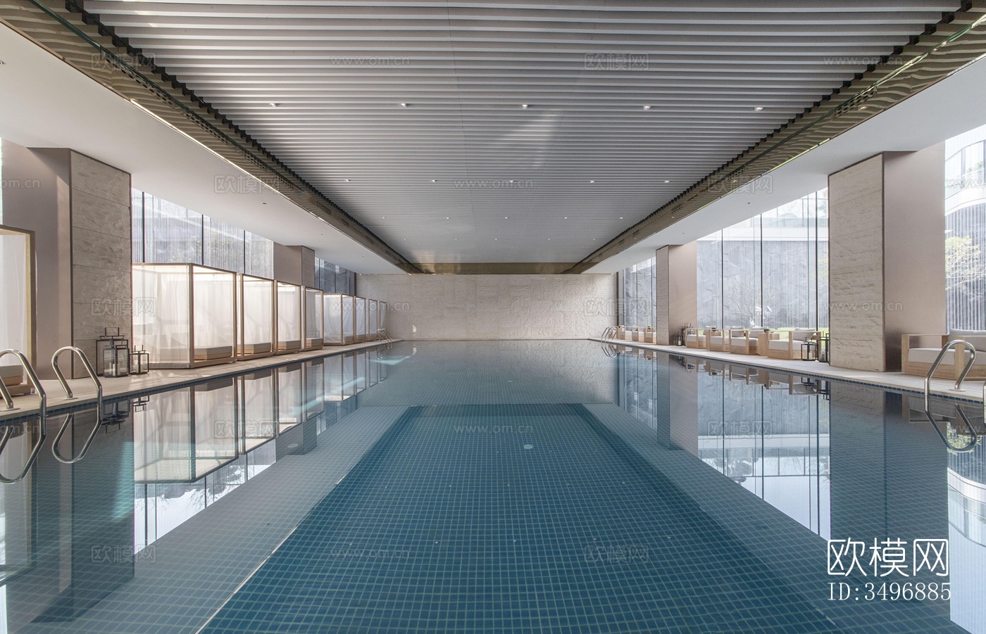 现代售楼处效果图下载（渲染图9）