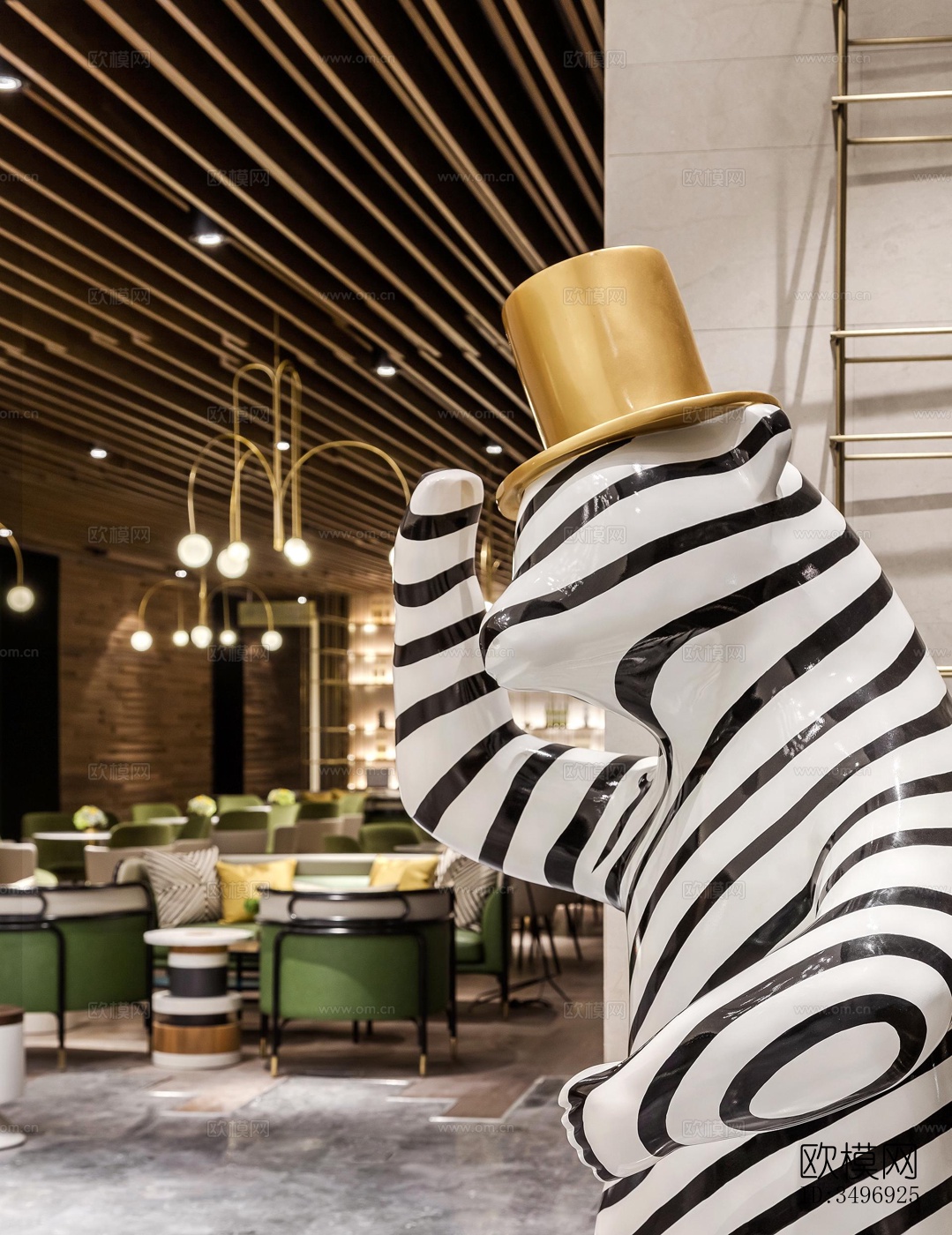 现代售楼处效果图下载（渲染图11）