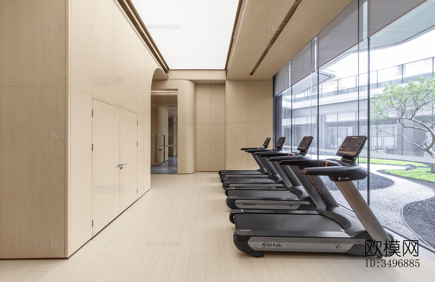 现代售楼处效果图下载（渲染图8）