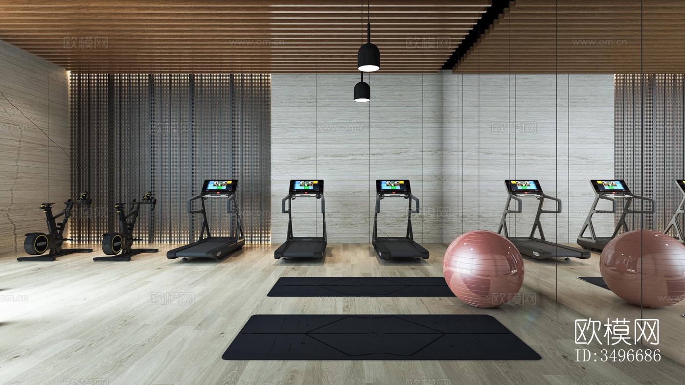 新中式售楼处效果图下载（渲染图8）