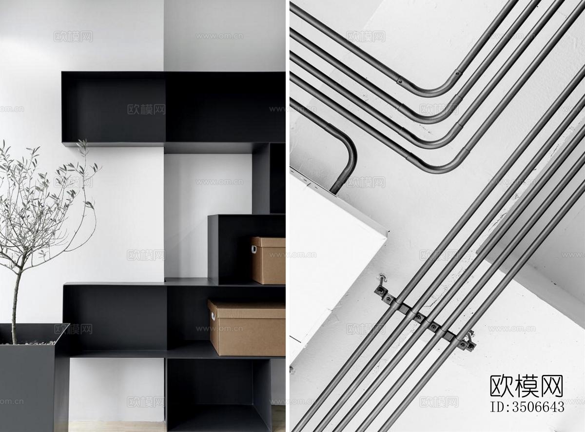 现代售楼处效果图下载（渲染图12）