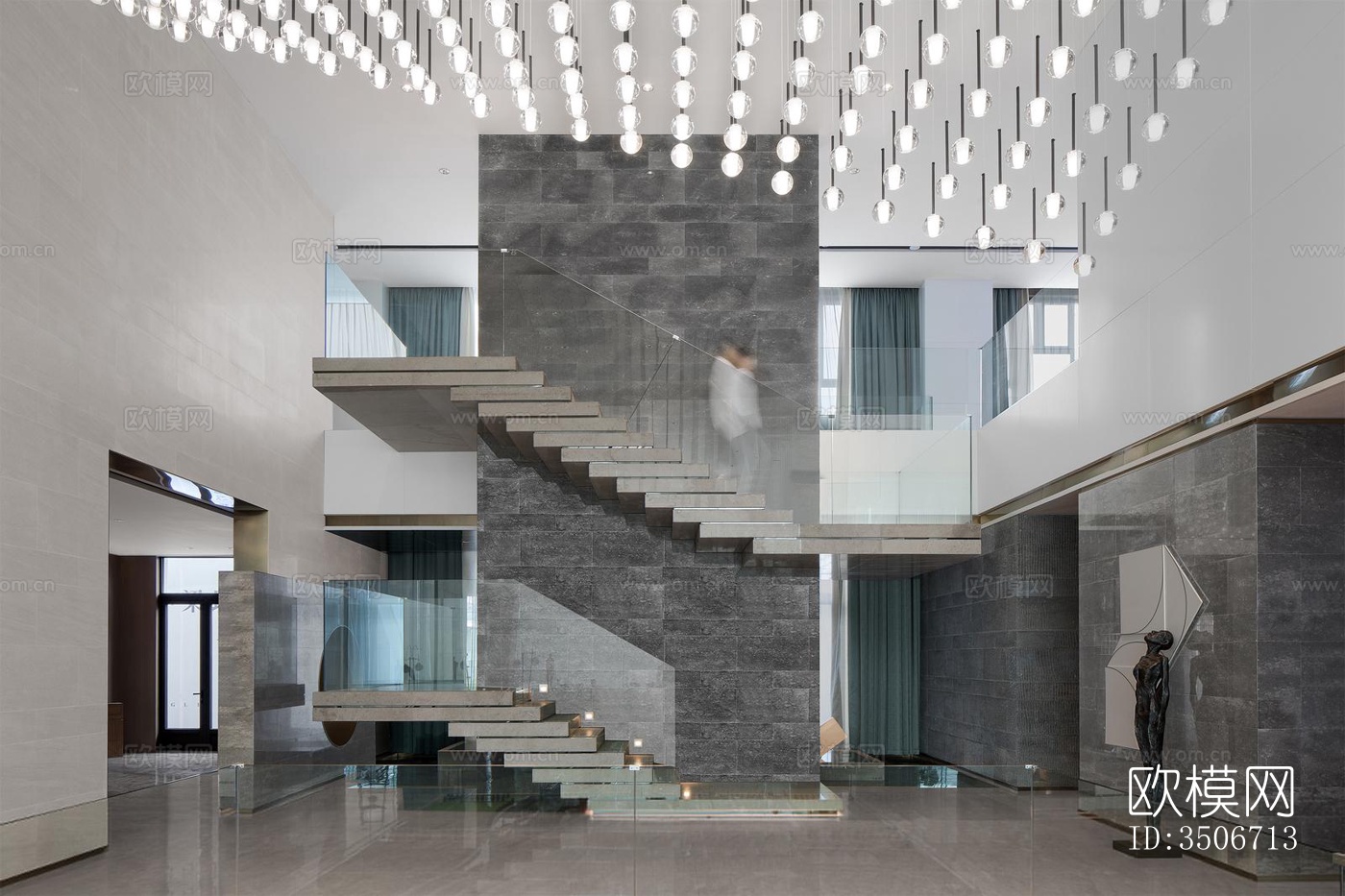 现代售楼处效果图下载（渲染图11）