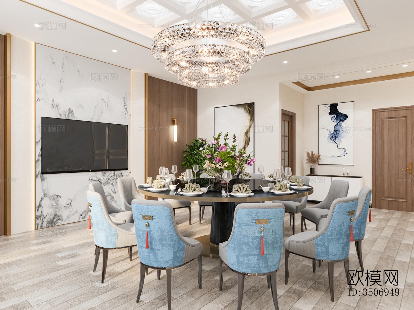 现代售楼处效果图下载（渲染图13）