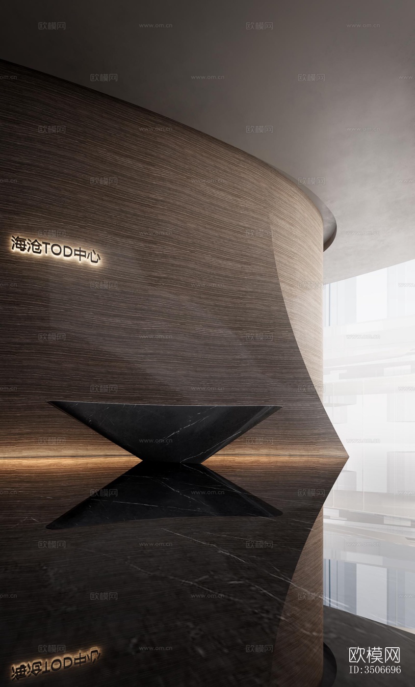 现代售楼处效果图下载（渲染图14）