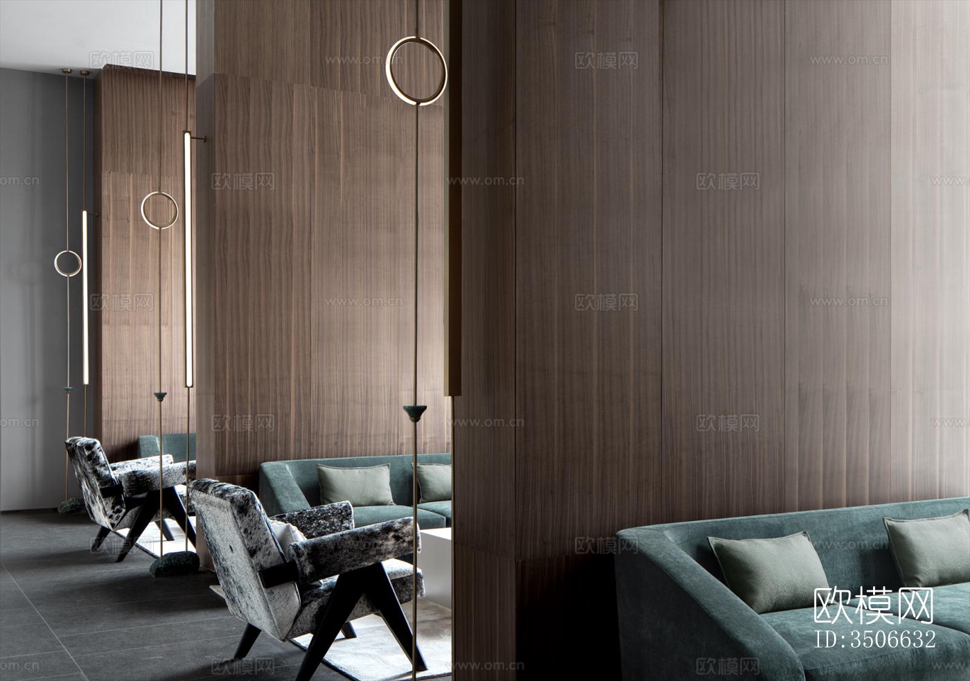 现代售楼处效果图下载（渲染图10）