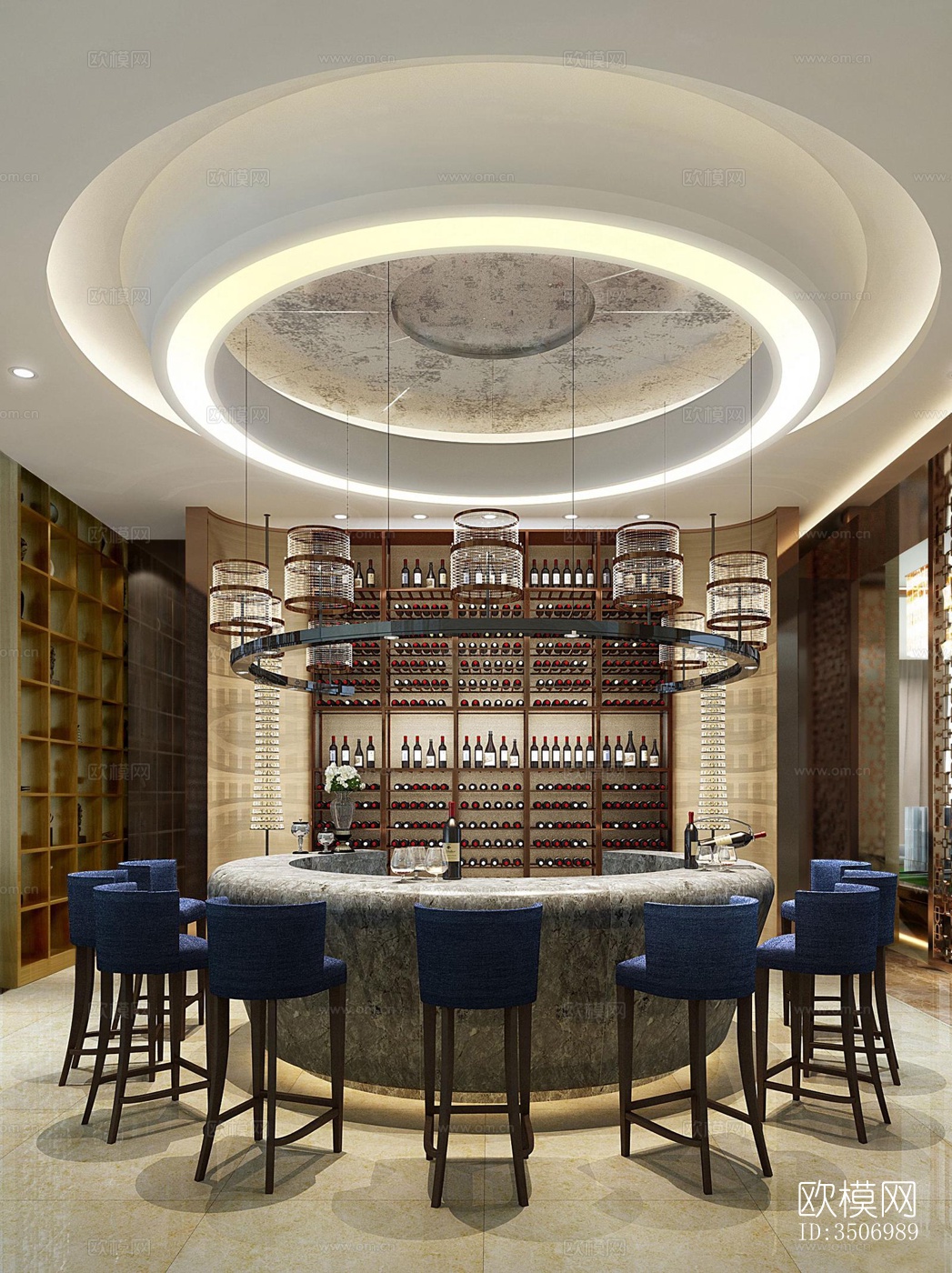 现代售楼处效果图下载（渲染图9）